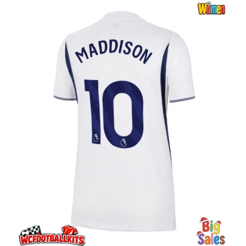 Tottenham Hotspur James Maddison #10 Replica Home Stadium Shirt for Women 2026-27 Short Sleeve
